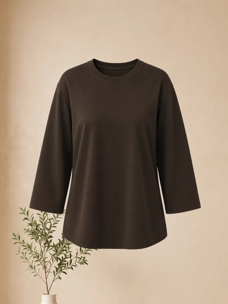 Women's Oasis Top (S, Espresso Earth)